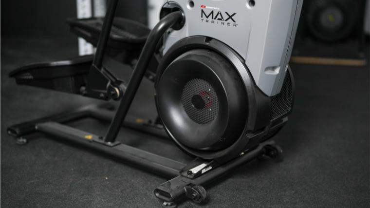 The flywheel on the Bowflex M6 Max Trainer.