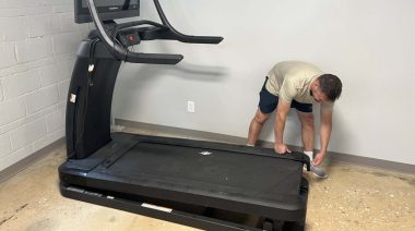 Our technician demonstrates how to fix a Nordic treadmill.