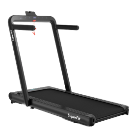 SuperFit 4.75HP 2 In 1 Folding Treadmill