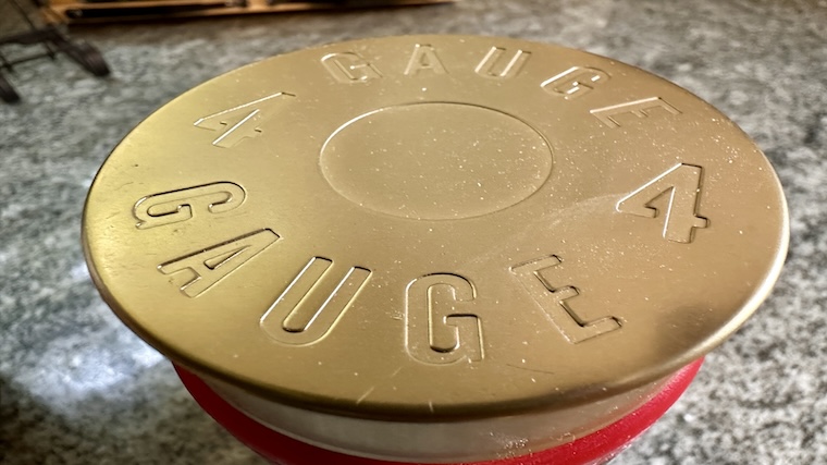 4 Gauge Natural Pre-Workout container lid