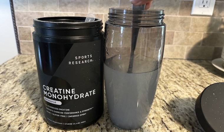 sports research creatine monohydrate