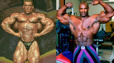 Dorian Yates and Ronnie Coleman
