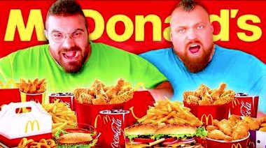 Did Strongman Eddie Hall Just Eat the Entire McDonald’s Menu in an Hour?