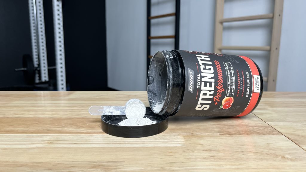 Scoop of Onnit Total Strength & Performance