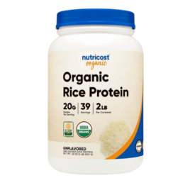 Nutricost Organic Rice Protein Powder