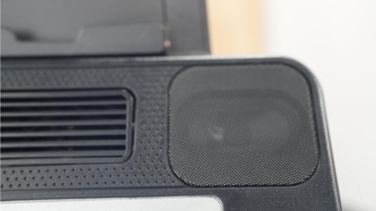 The Bluetooth speakers on the Sole F63.