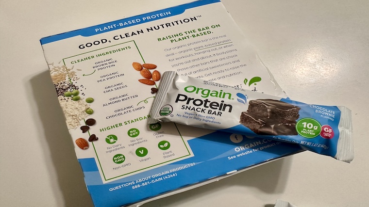 Orgain Protein Snack Bar