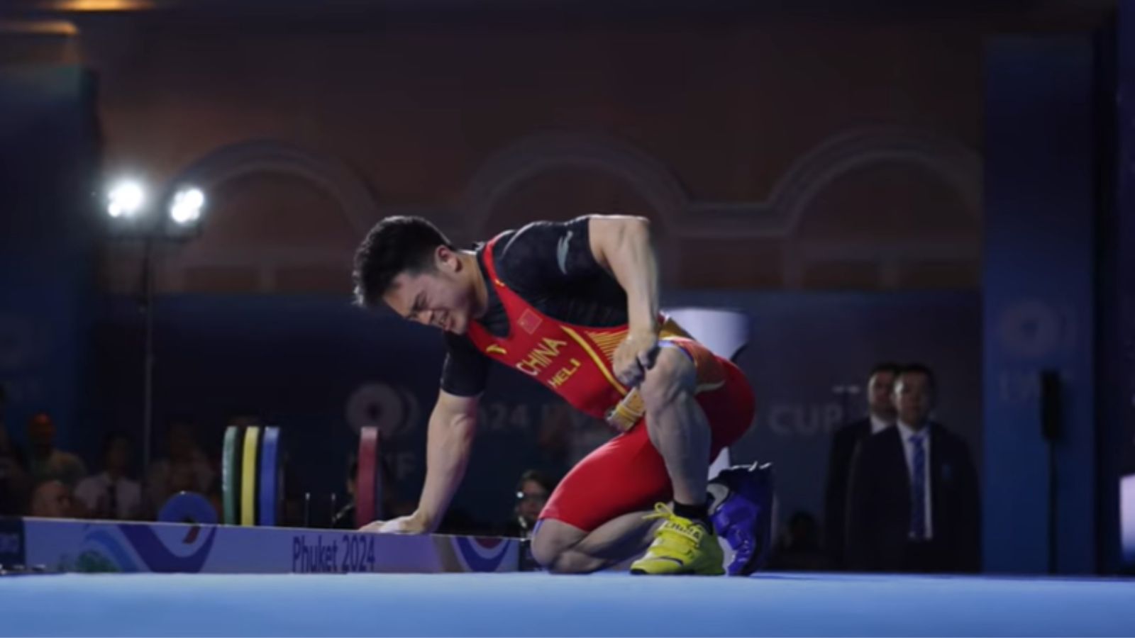 Tragedy Strikes Weightlifter Shi Zhiyong at 2024 Olympics BarBend