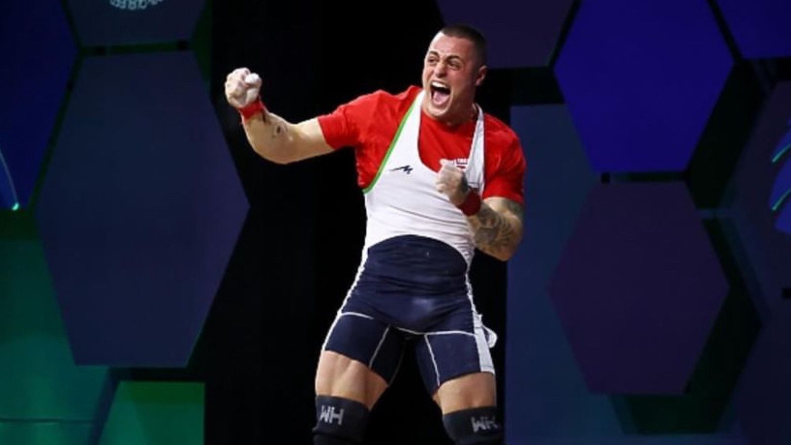 Karlos Nasar breaks world records and wins gold for Bulgaria in weightlifting at the 2024 Olympic Games