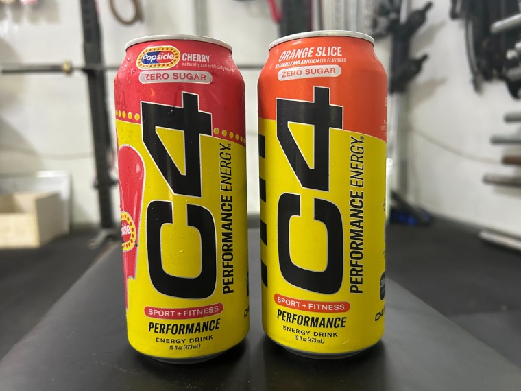 C4 Energy Drink in two flavors