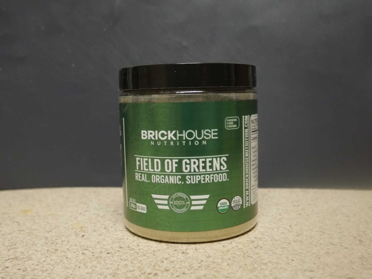 A container of Field of Greens