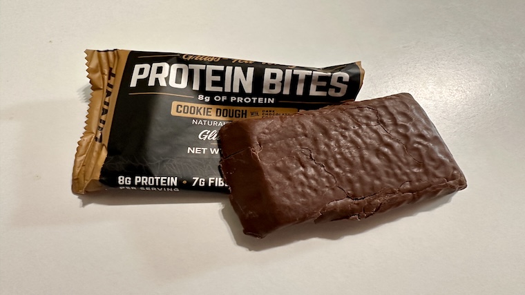 Onnit Protein Bite with the wrapper