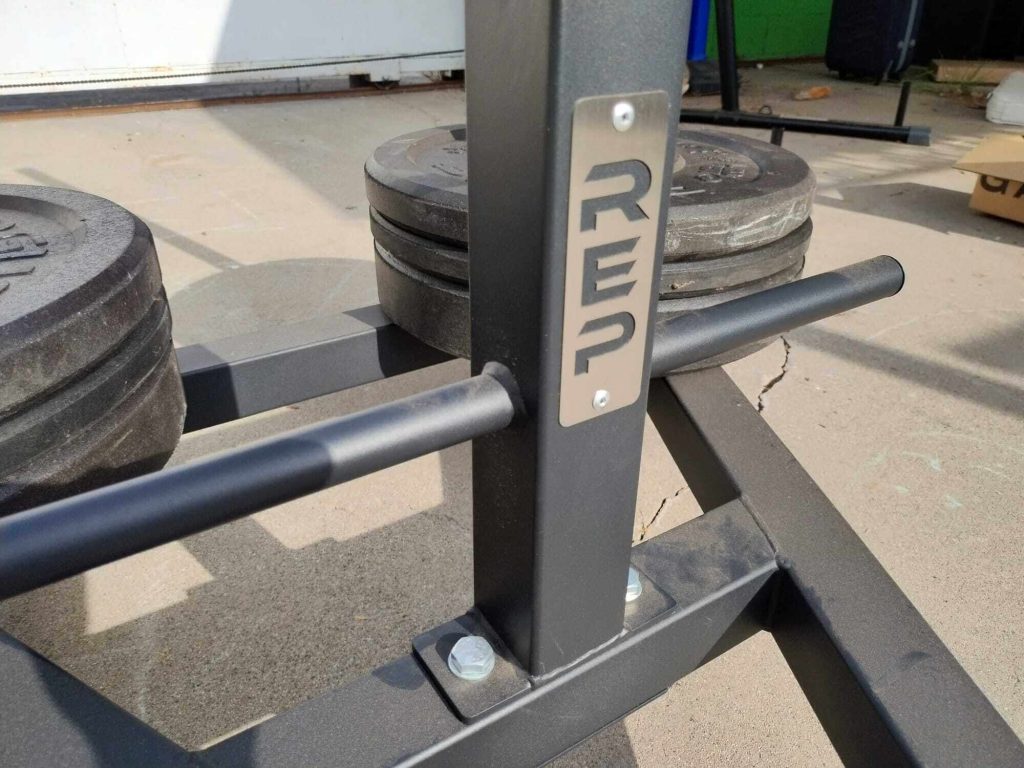 A close-up shot of the REP Fitness Push-Pull Sled