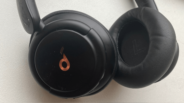 A pair of Soundcore Q30 over-ear headphones