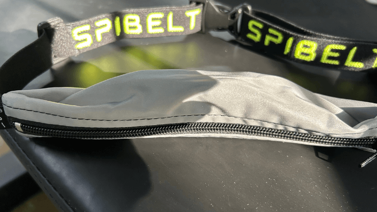 The SPIbelt Reflective Running Belt.