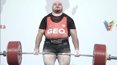 Temur Samkharadze (+120KG) Breaks IPF Raw Deadlift World Record