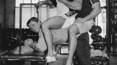 Arnold Schwarzenegger Donkey Calf Raise