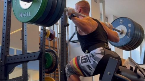 Just Ridiculous: 220KG/485LB Bulgarian Split Squats by Cyclist Robert Förstemann