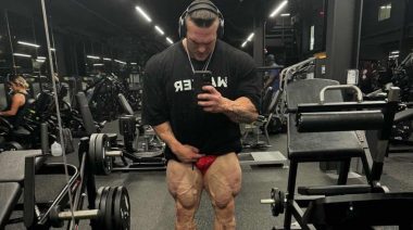 Nick Walker’s Legs Look Freakier Than Ever 3 Weeks Before the 2024 Olympia