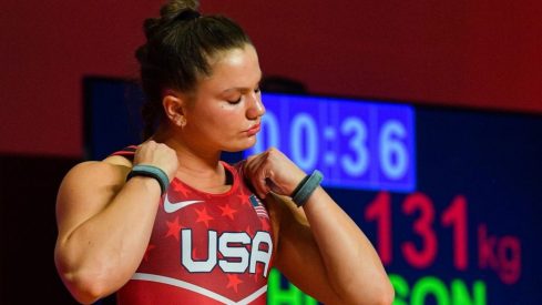 USA’s Ella Nicholson Dominates, Sets Records at 2024 Junior World Weightlifting Championships