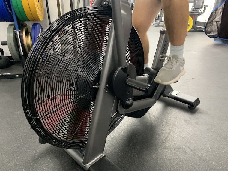 The fan of the Assault Fitness AirBike Elite.