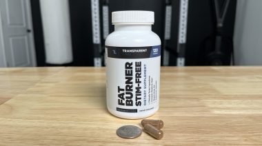 a fat burner on a wooden table