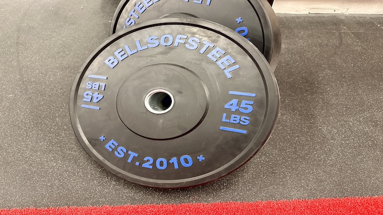 Bells of Steel Dead Bounce Conflict Bumper Plates