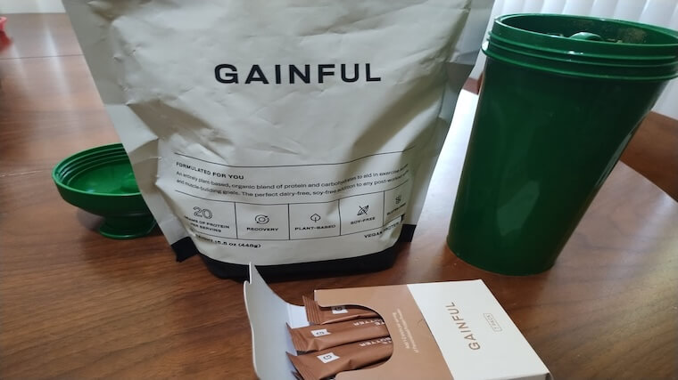 Gainful Plant Protein with the available flavor packs