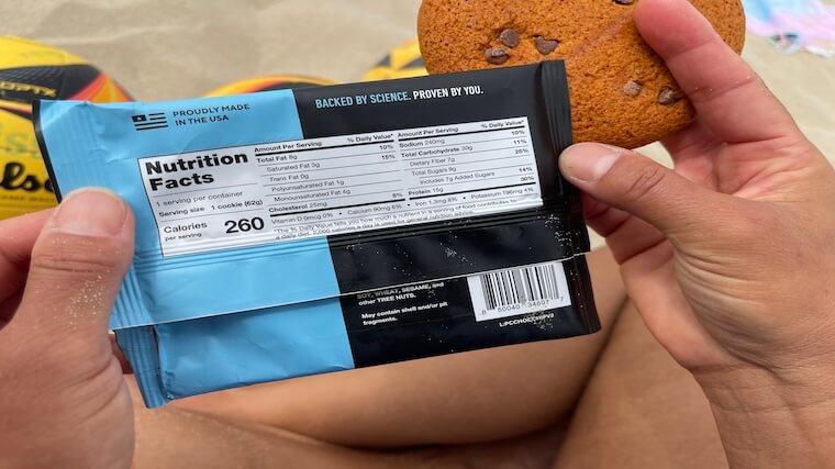 Legion Protein Cookie Nutrition Facts