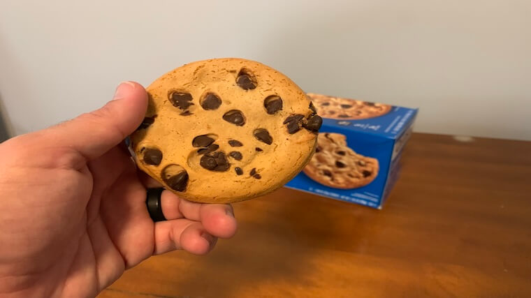 An unopened Quest Cookie