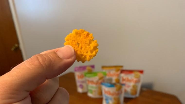 A detailed look at Whisps Cheese Crisps.