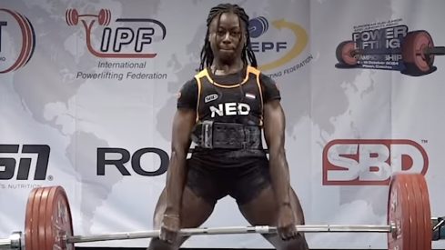 Betty Aborah (63KG) Smashes Open World Record Raw Deadlift as a Junior, Again