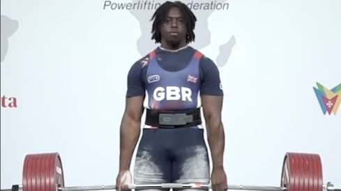 Nonso Chinye (120KG) Deadlifts IPF Raw Junior World Record at 2024 IPF Junior World Championships