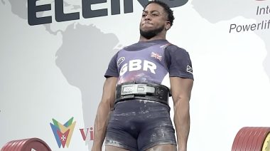 Nathaniel Massiah (93KG) Smashes World Record Deadlift at 2024 IPF Junior World Championships