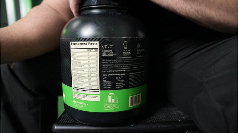 Optimum Nutrition Serious Mass supplement facts