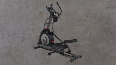 An elliptical on a gray background for the Schwinn 430 Elliptical Review.