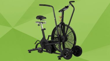 titan fan bike on green background