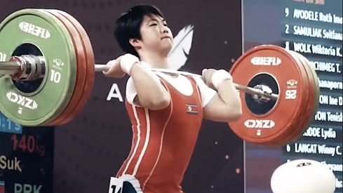 Suk Ri (64KG) Scores Two World Records at 2024 IWF World Championships