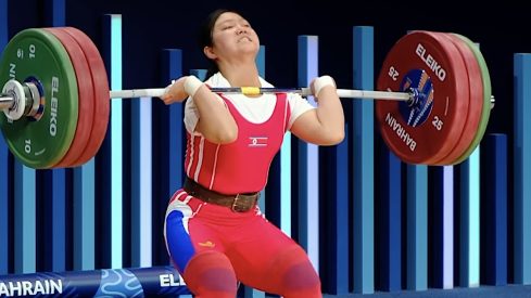 Il Gyong Kim (59KG) Achieves Clean & Jerk and Total Records at 2024 IWF World Championships