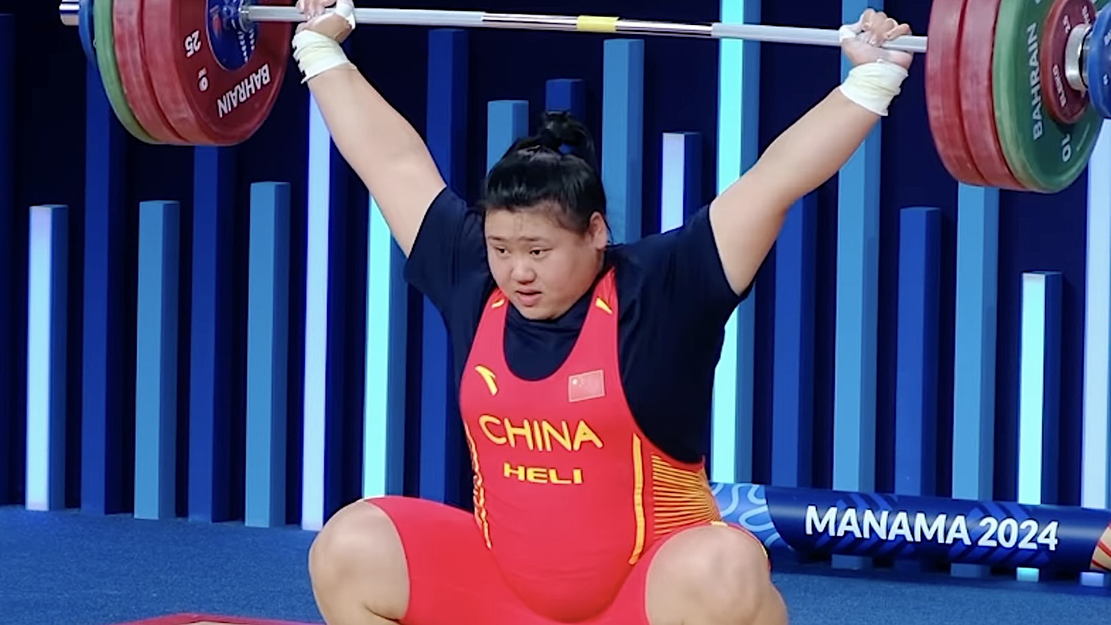 Yan Li (+87KG) Demolished The Previous Snatch World Record at 2024 IWF