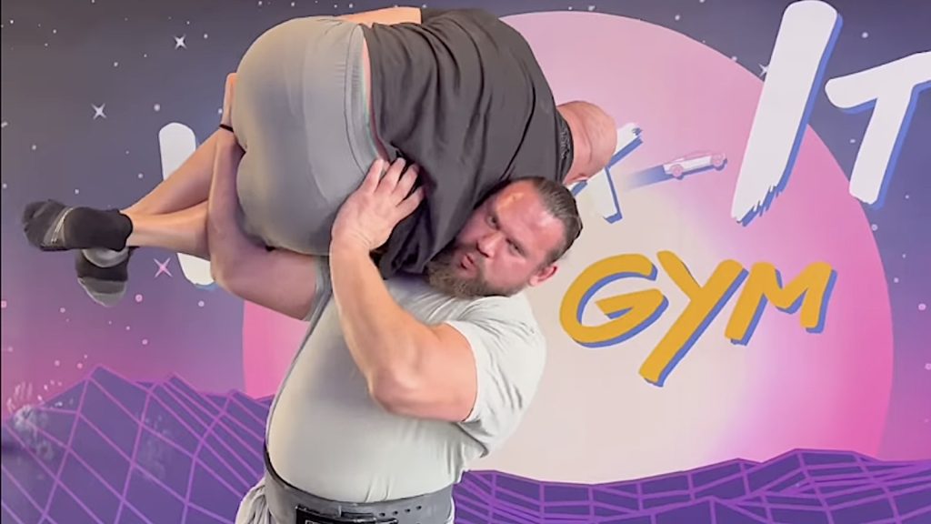 World’s Strongest Men Doing Strong Things: Martins Licis Floor-to-Shoulders Mitchell Hooper