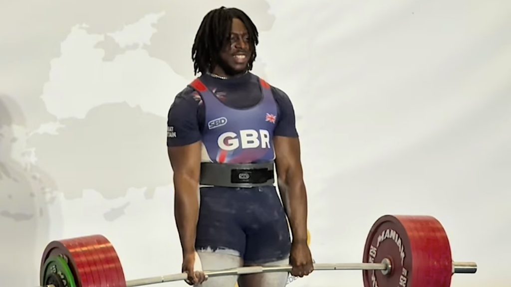 Nonso Chinye Sets IPF Deadlift World Record at 2025 European Classic Championships