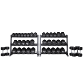 REP Fitness Urethane Coated Round Dumbbells