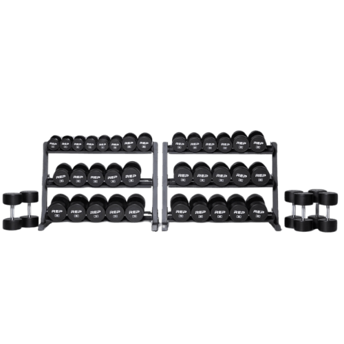 REP Urethane Coated Round Dumbbells