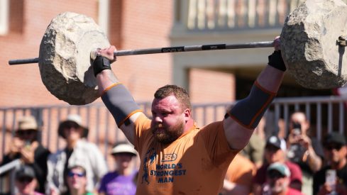 2025 World’s Strongest Man Flintstone Press Max Results
