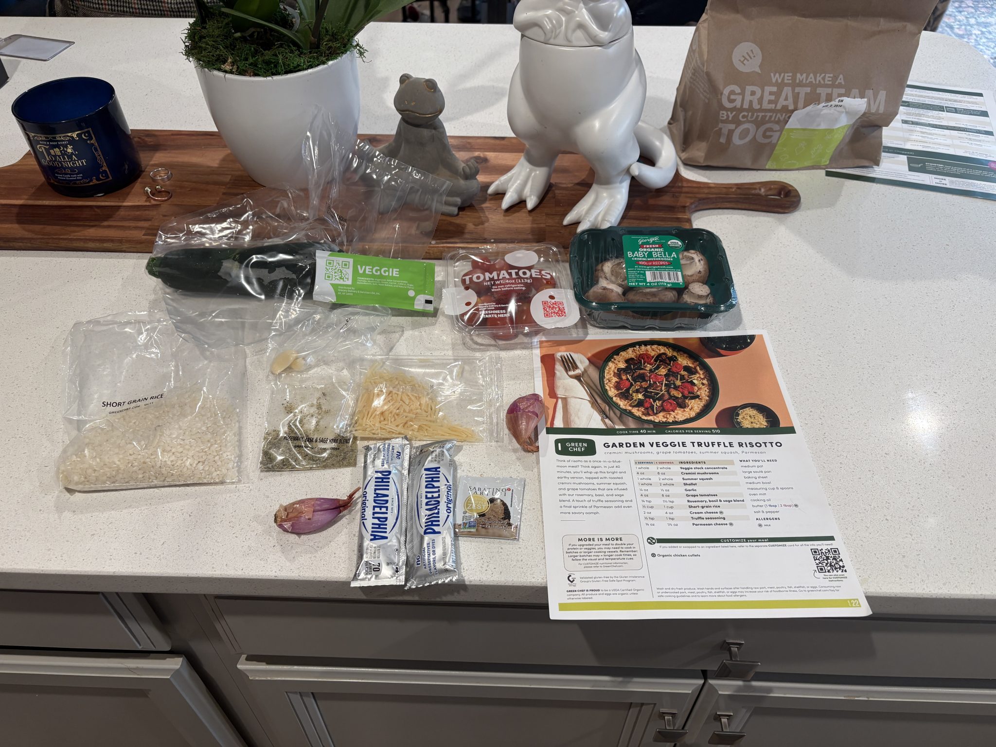 green chef ingredients
