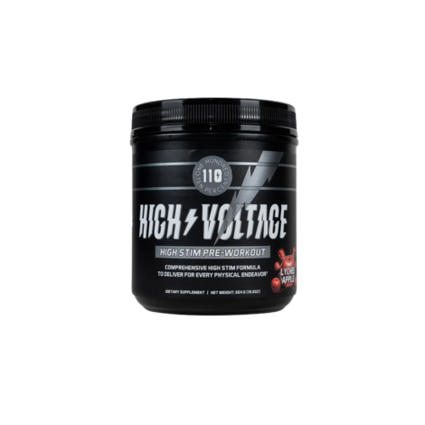 110 Percent Nutrition High Voltage High Stim Pre-Workout