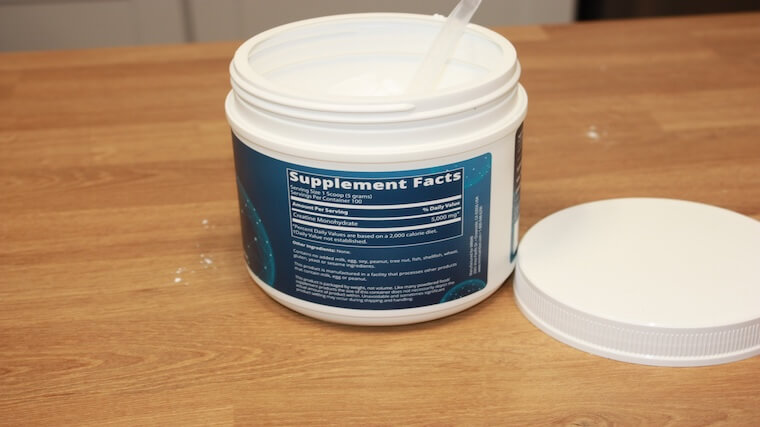 MRM Nutrition Creatine Monohydrate supplement facts