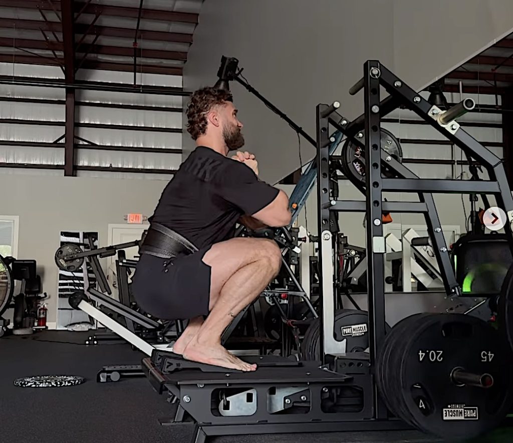 Chris Bumstead’s New Leg Workout Features “Pogos” 