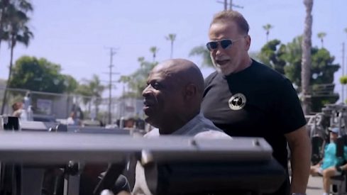 Champions Unite — Ronnie Coleman & Arnold Schwarzenegger Train at Gold’s Gym Venice